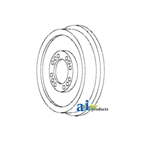 A & I Products Drum, Brake 16" x16" x3" A-C5NN1126E